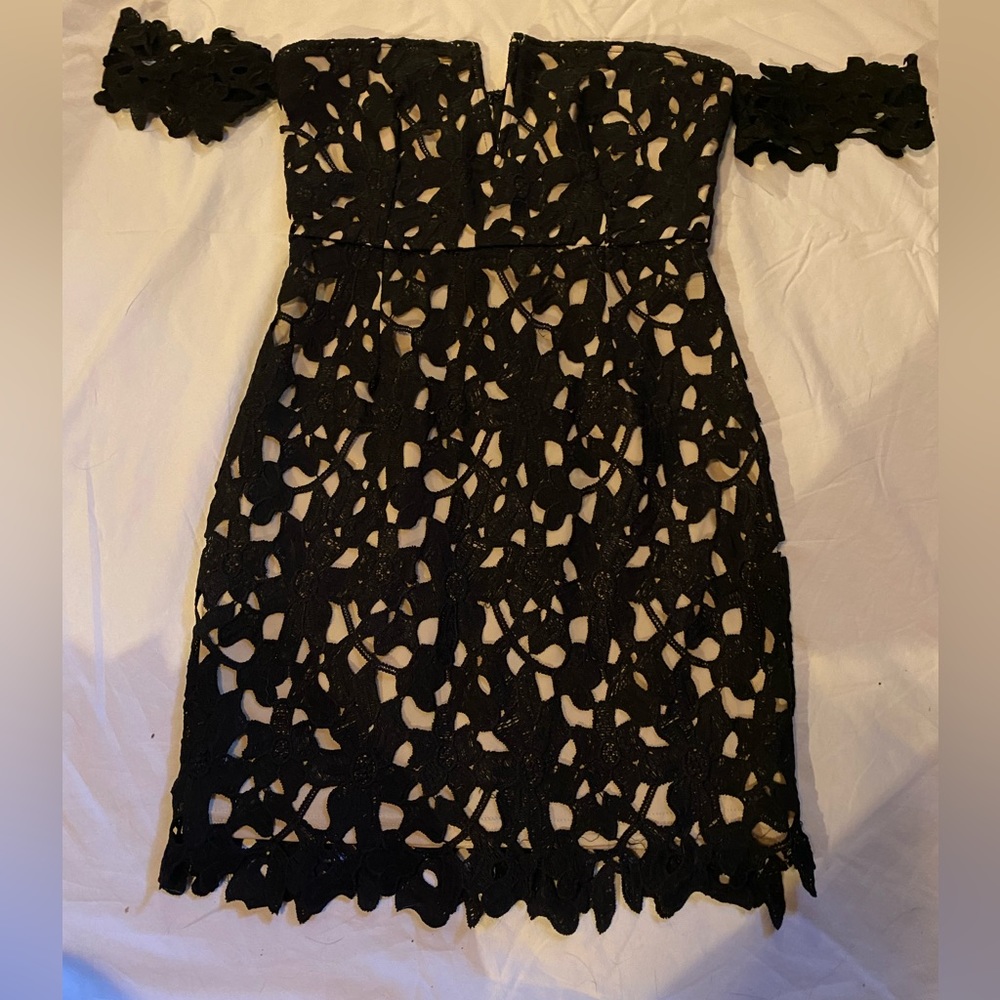 Revolve More to Come mini lace dress